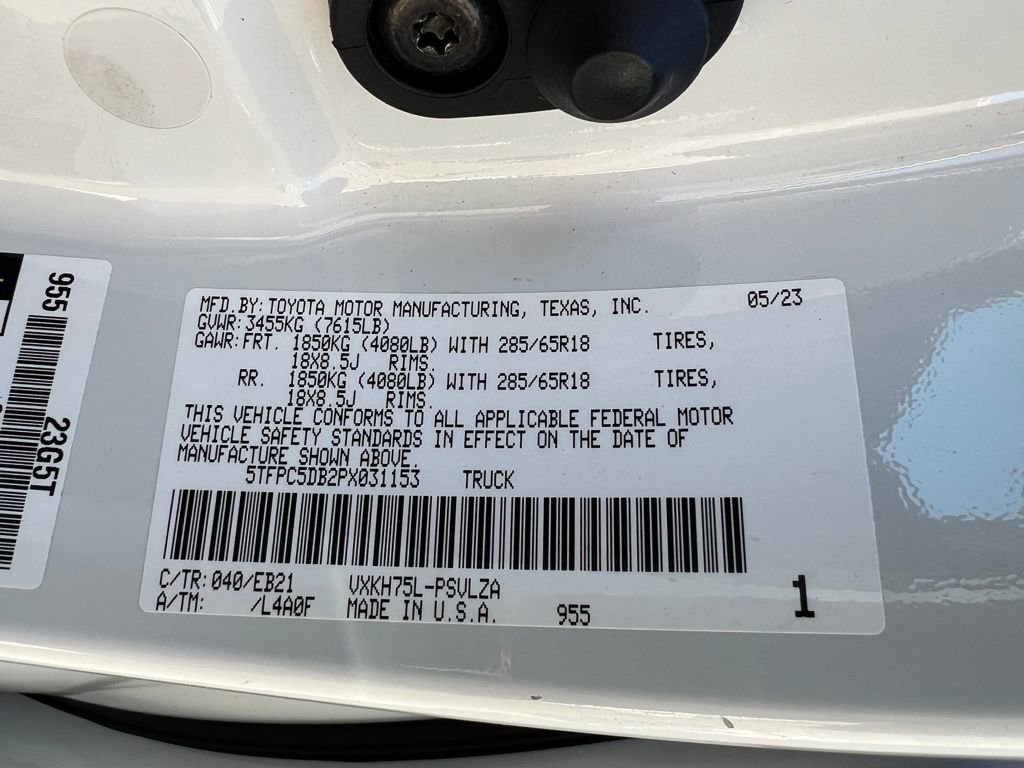 Used 2023 Toyota Tundra TRD Pro w/ Security Package (TMS) image 48