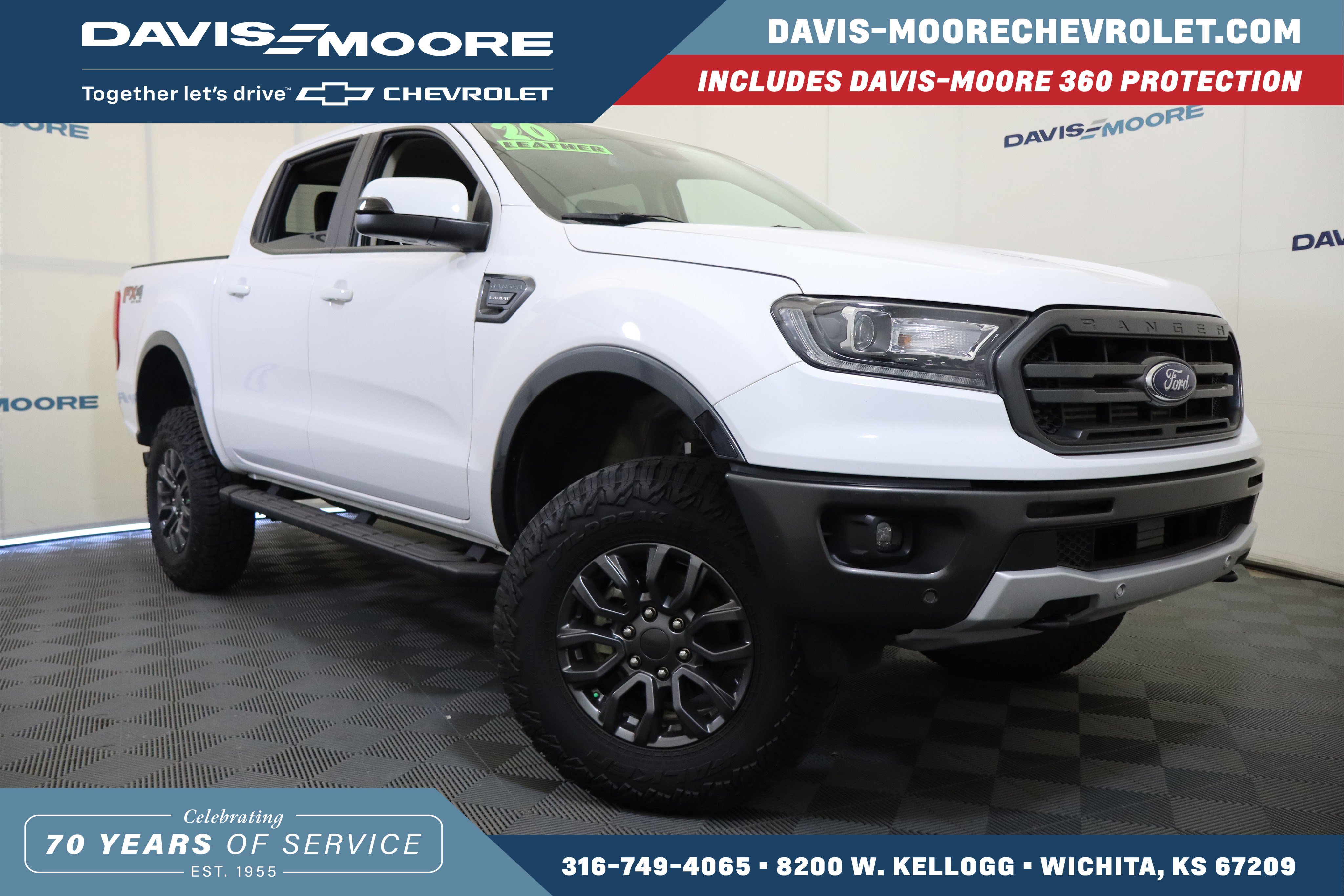 Used 2020 Ford Ranger Lariat w/ Equipment Group 501A Mid image 1