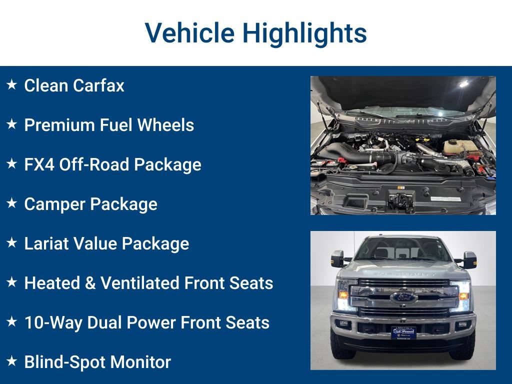 Used 2017 Ford F350 Lariat w/ Lariat Value Package AWD/4WD image 3
