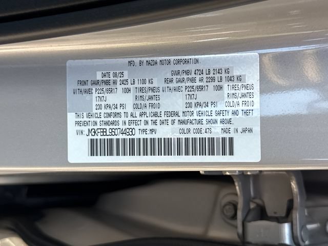 Certified 2025 MAZDA CX-5 AWD 2.5 S w/ Select Package image 19