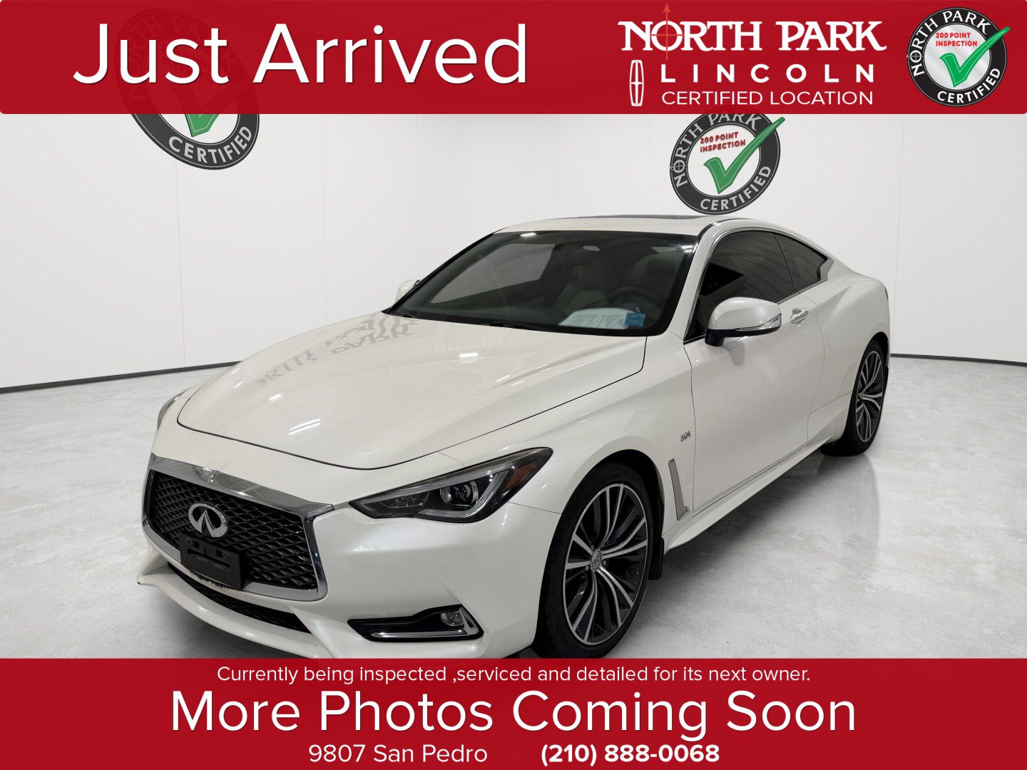 Used 2017 INFINITI Q60 2.0t AWD/4WD image 1