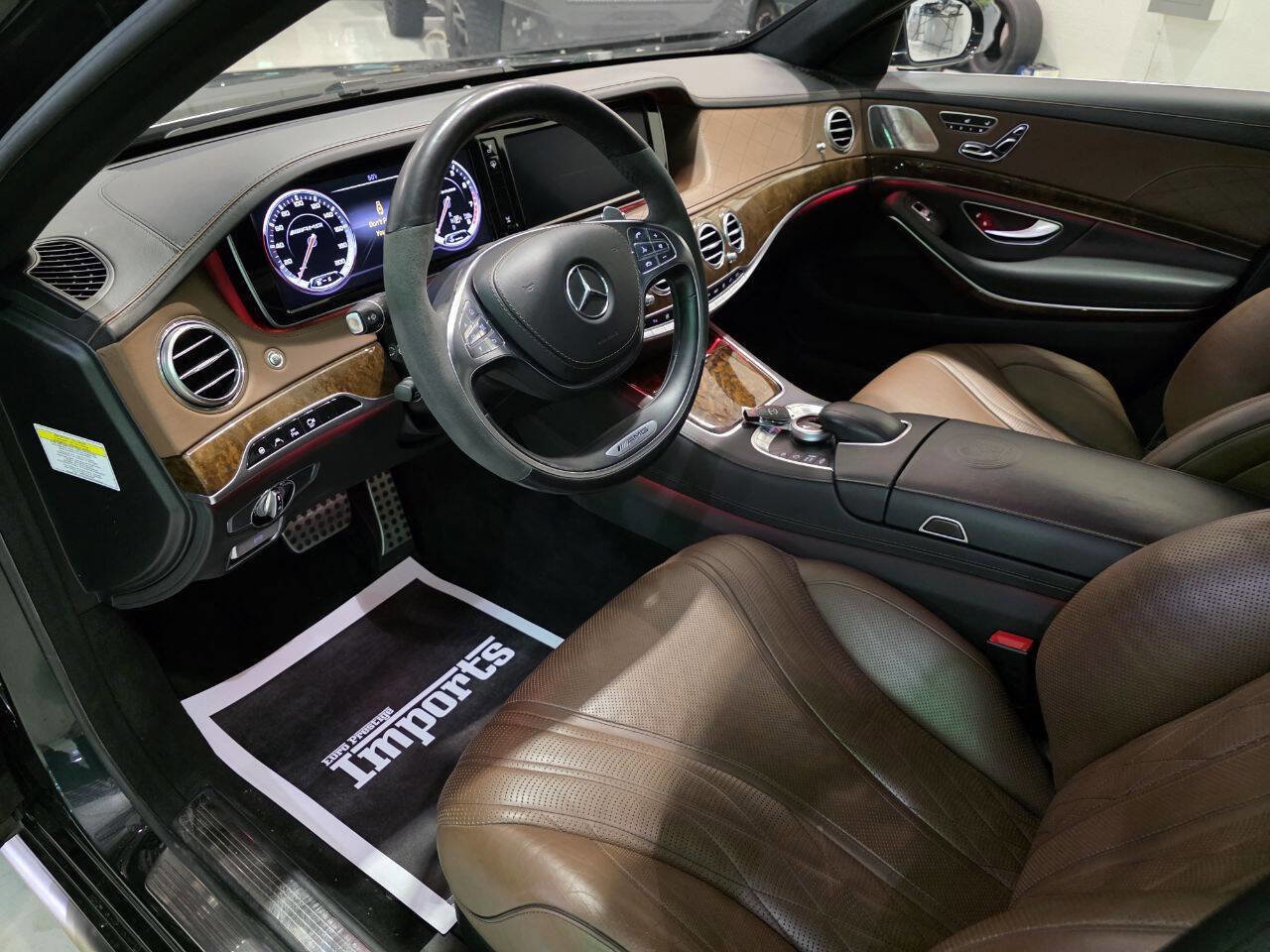 Used 2014 Mercedes-Benz S 63 AMG 4MATIC Sedan w/ Rear Seat Package image 64