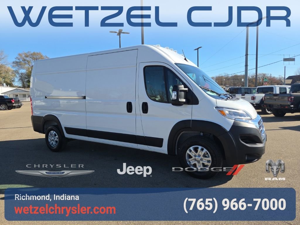 New 2026 RAM ProMaster 2500 w/ Quick Order Package 22G SLT