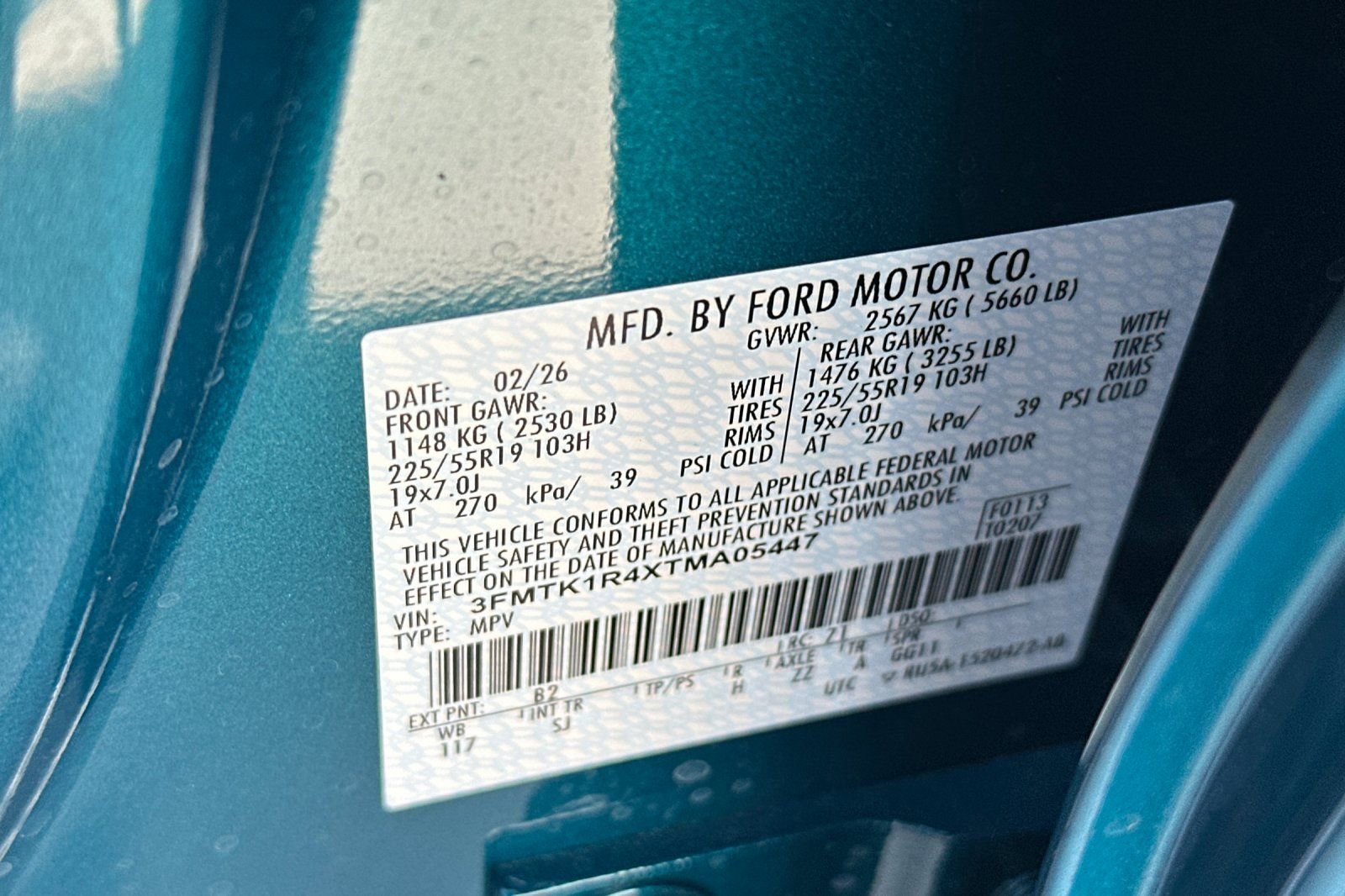 New 2026 Ford Mustang Mach-E Select RWD image 27