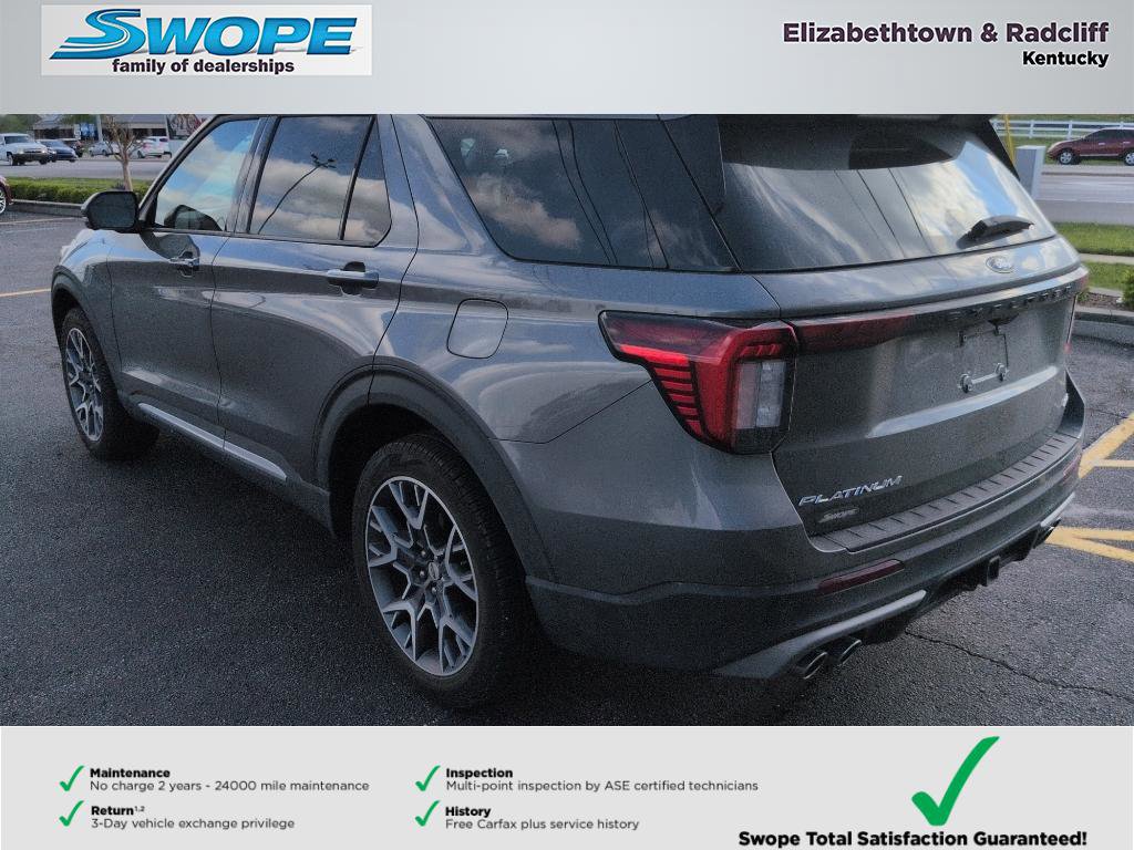 Used 2025 Ford Explorer Platinum w/ Ultimate Package image 4