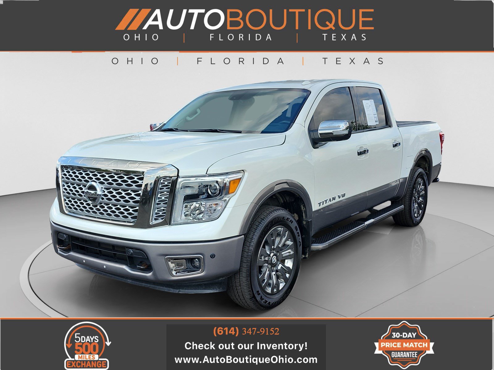 Used 2018 Nissan Titan Platinum Reserve w/ Platinum Utility Package AWD/4WD image 1