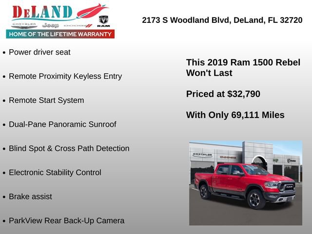 Used 2019 RAM 1500 Rebel w/ Rebel Level 2 Equipment Group AWD/4WD image 36