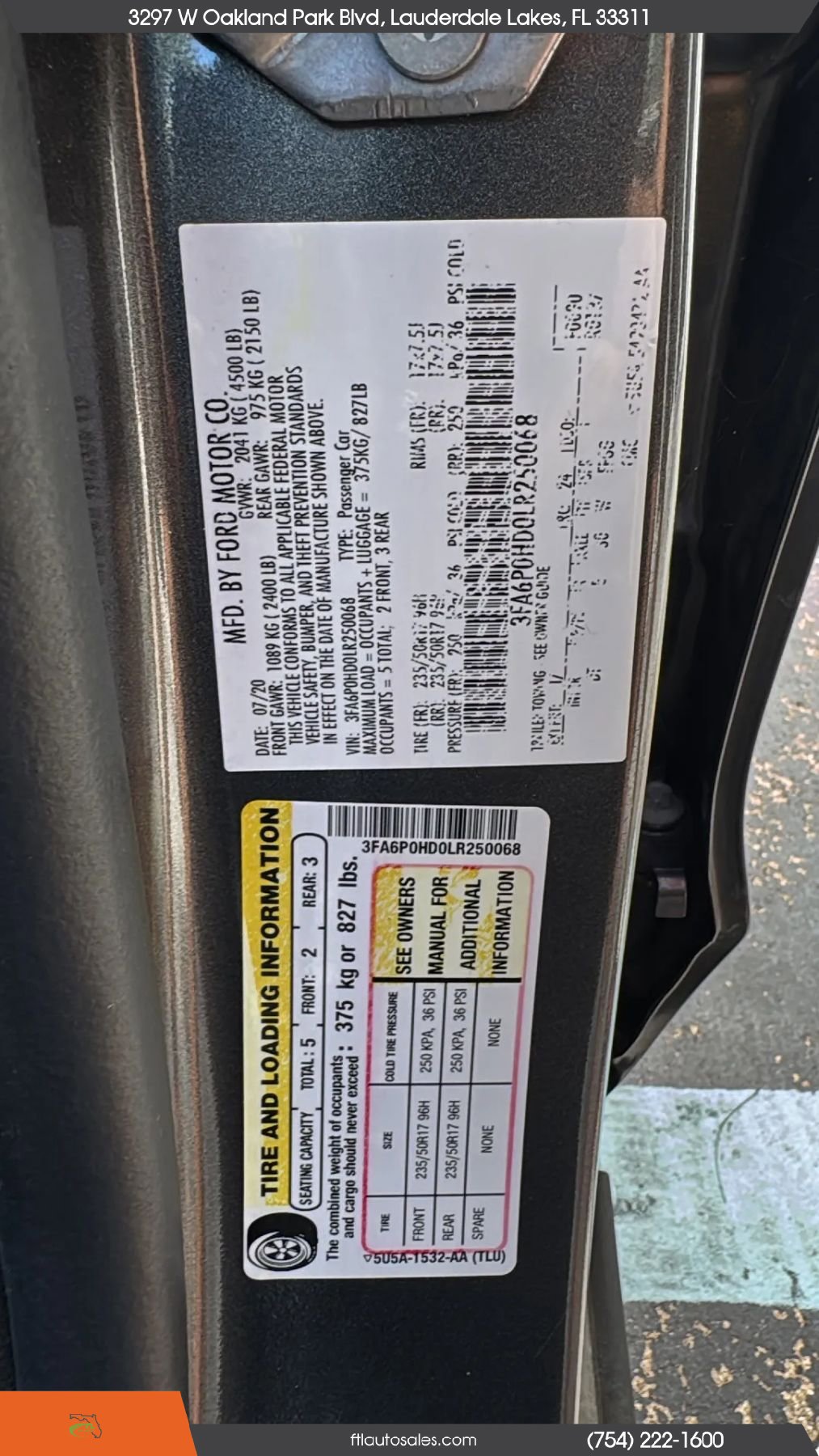 Used 2020 Ford Fusion SE image 67