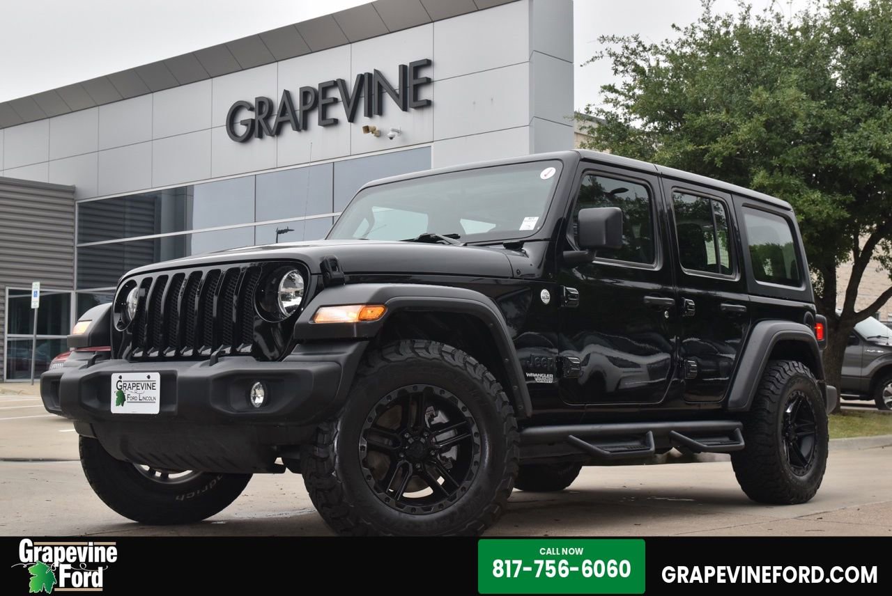 Used 2021 Jeep Wrangler Unlimited Sport AWD/4WD image 1