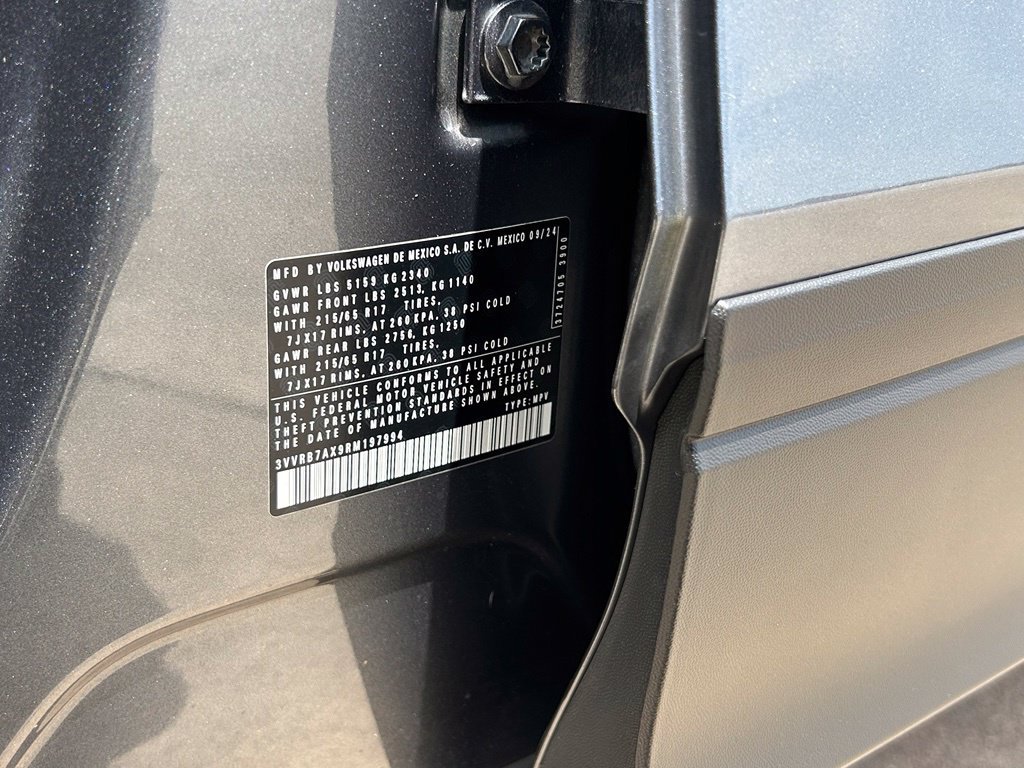 Certified 2024 Volkswagen Tiguan S FWD image 48