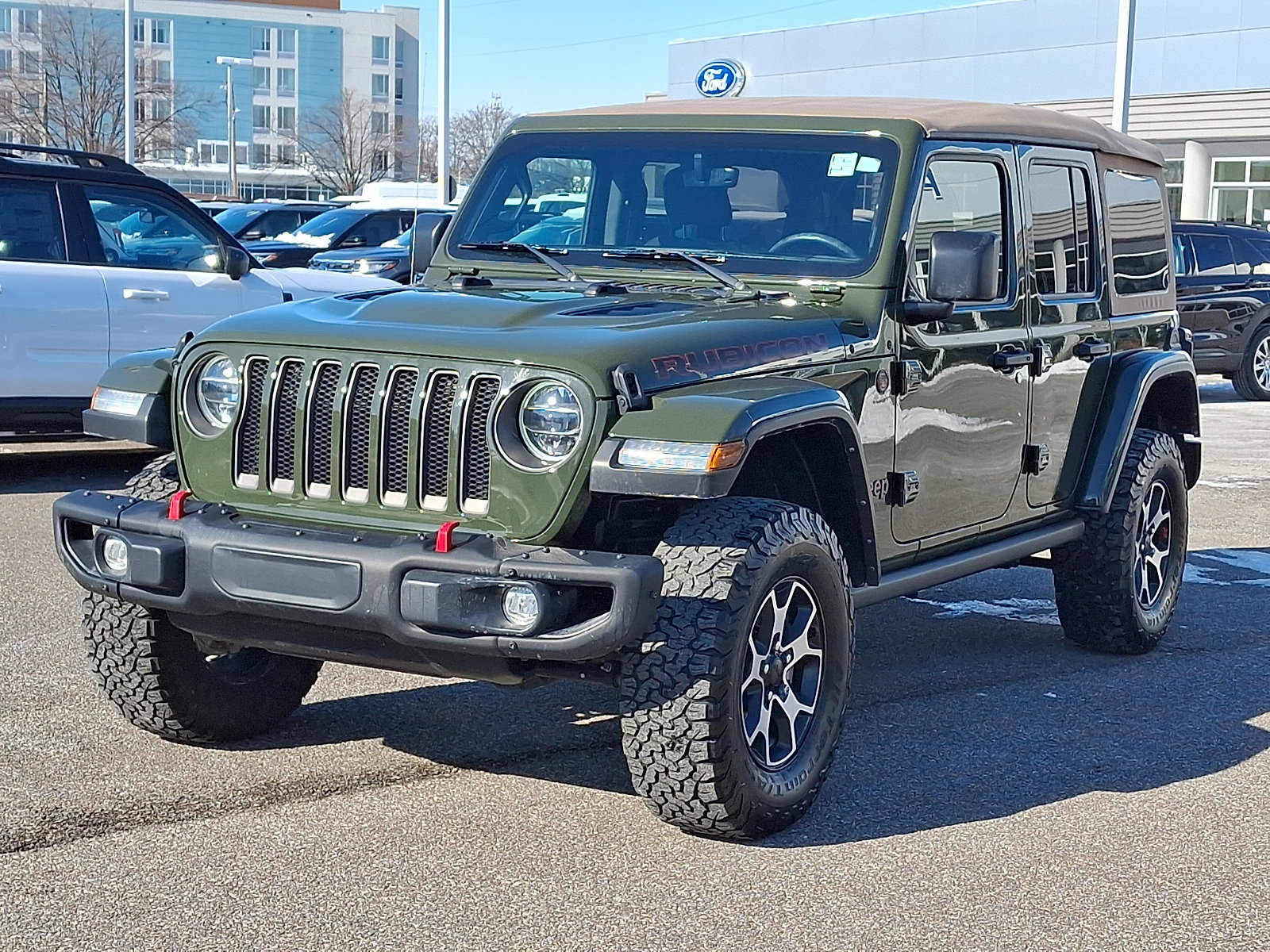 Used 2022 Jeep Wrangler Unlimited Rubicon w/ Steel Bumper Group image 4