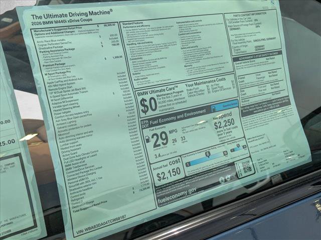 New 2026 BMW 440i xDrive Coupe w/ Premium Package image 19