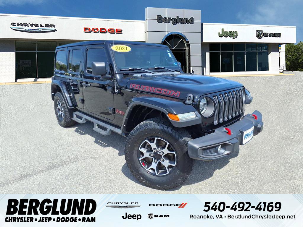 Used 2021 Jeep Wrangler Unlimited Rubicon