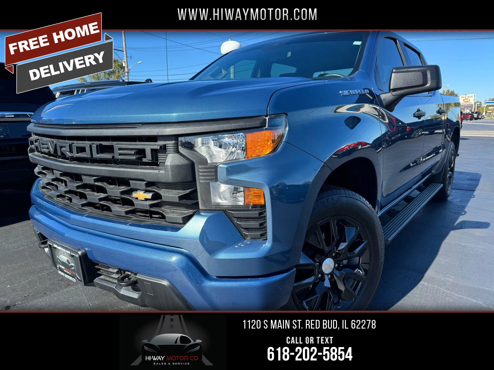 Used 2024 Chevrolet Silverado 1500 Custom image 1