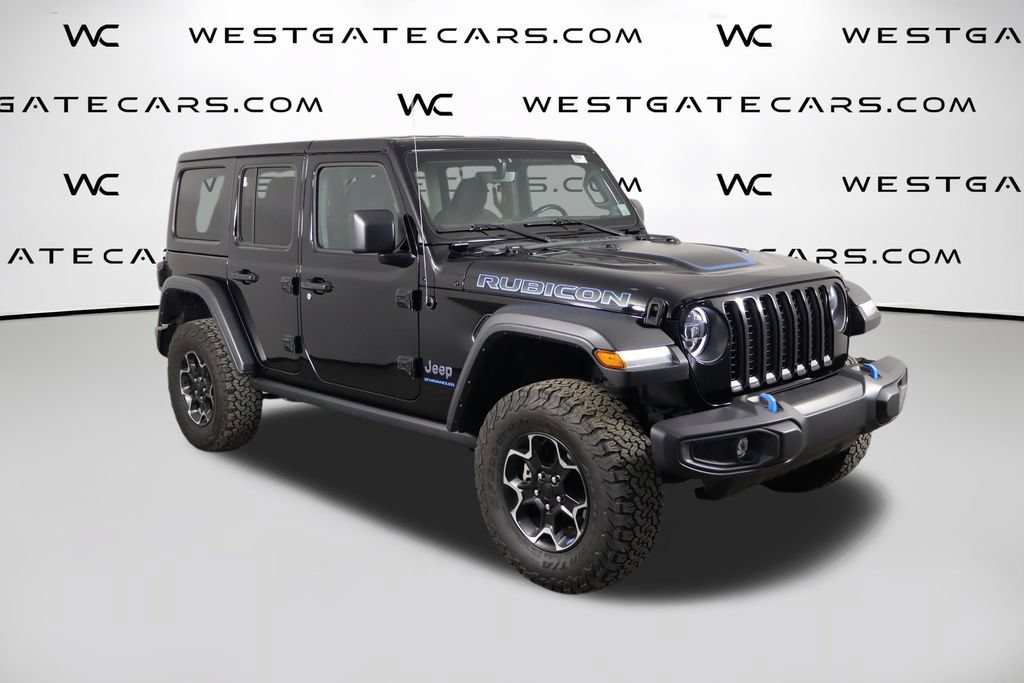 Used 2023 Jeep Wrangler Unlimited Rubicon 4xe w/ Cold Weather Group AWD/4WD image 45