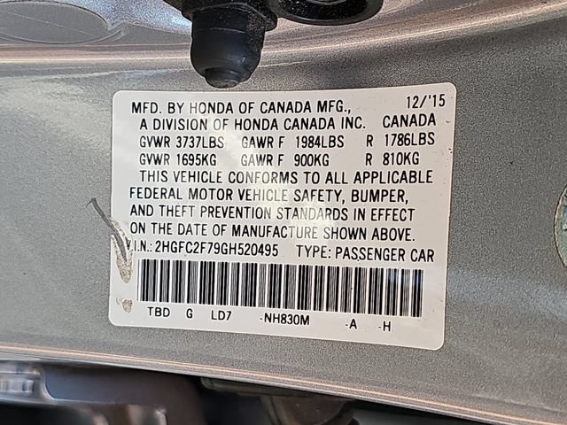 Used 2016 Honda Civic EX image 37