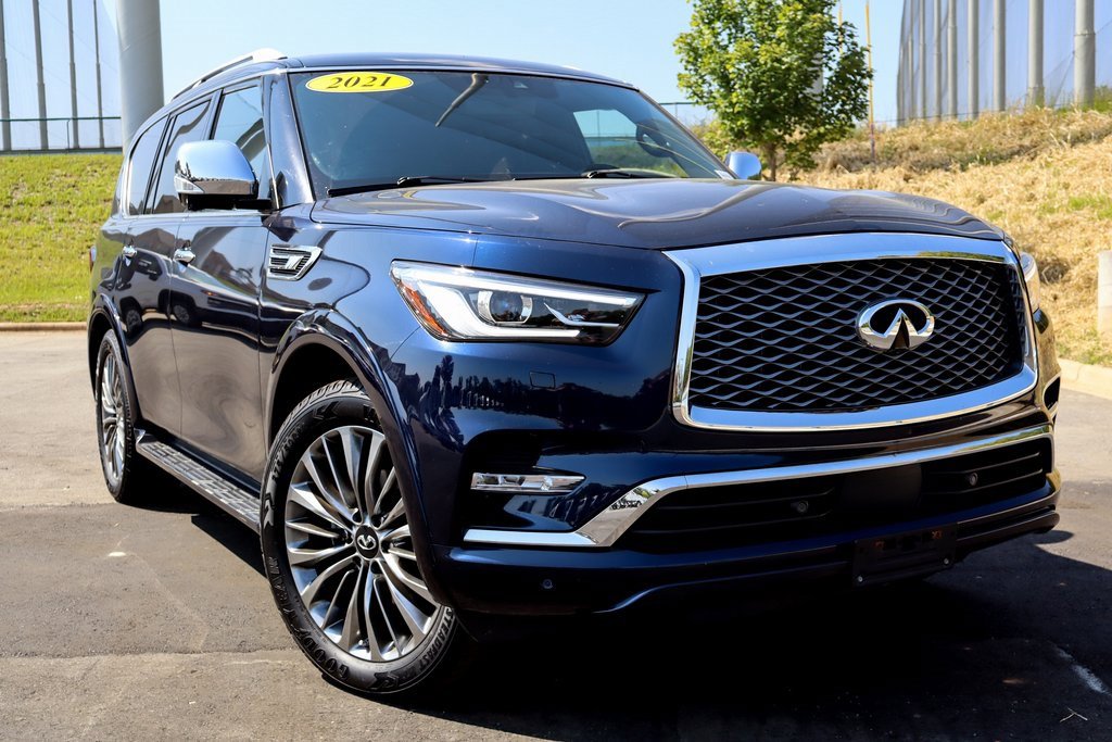 Used 2021 INFINITI QX80 Sensory w/ All-Season Package
