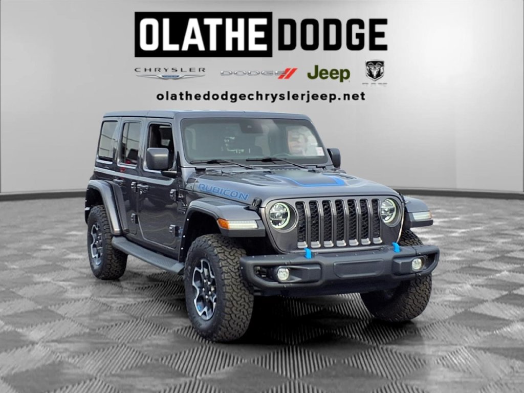 Used 2022 Jeep Wrangler Unlimited Rubicon 4xe w/ Steel Bumper Group AWD/4WD image 29