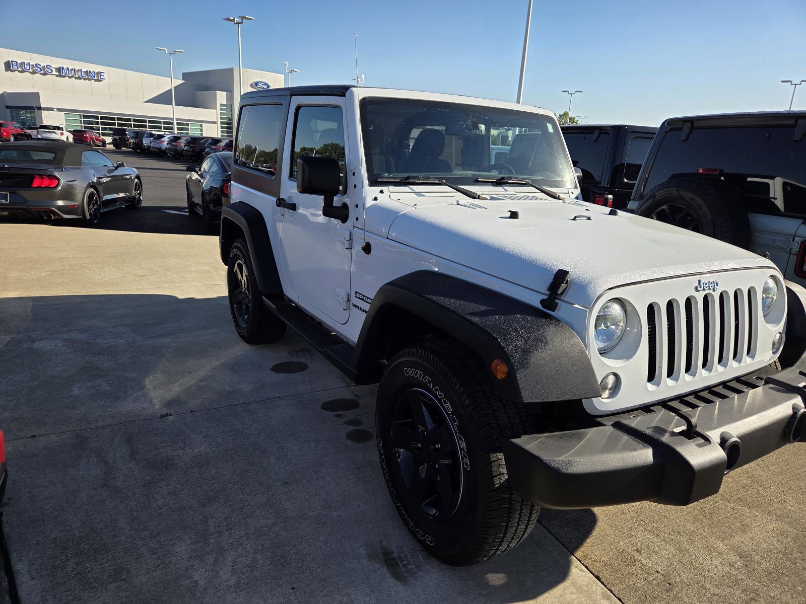 Used 2016 Jeep Wrangler Sport w/ Quick Order Package 24S