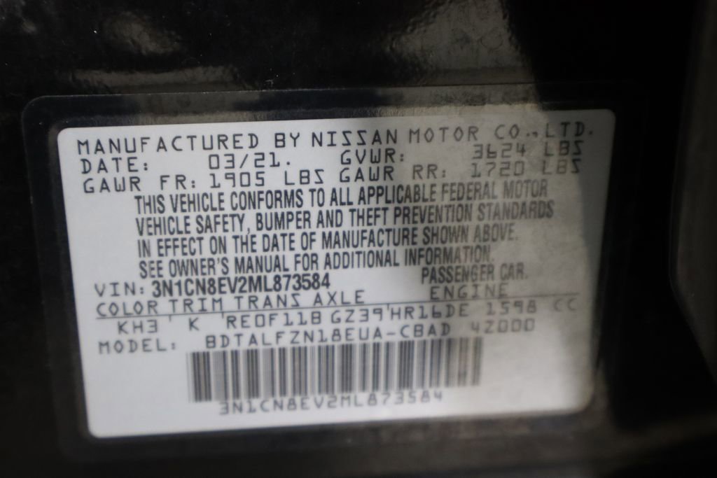 Used 2021 Nissan Versa SV image 30