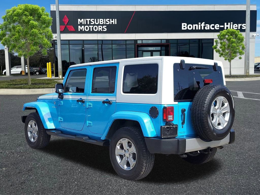 Used 2017 Jeep Wrangler Unlimited Sahara w/ Quick Order Package 24E Chief AWD/4WD image 4