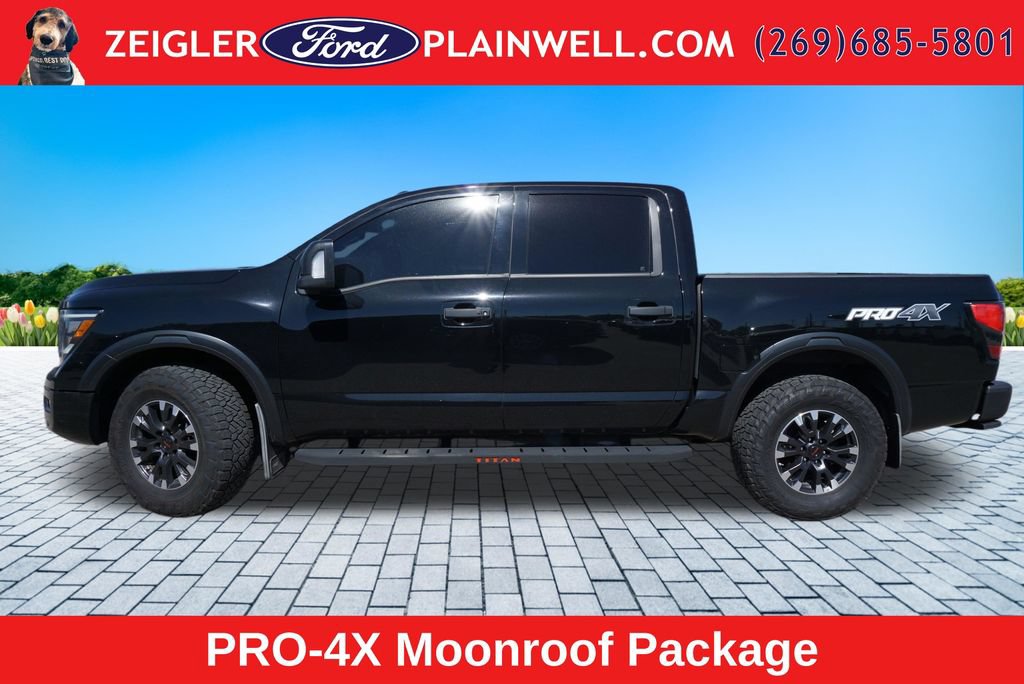 Used 2021 Nissan Titan PRO-4X w/ Pro-4x Convenience Package AWD/4WD image 2