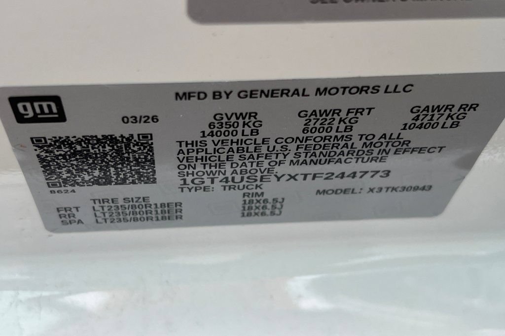New 2026 GMC Sierra 3500 Pro w/ 1SA Pro Safety Plus Package AWD/4WD image 21