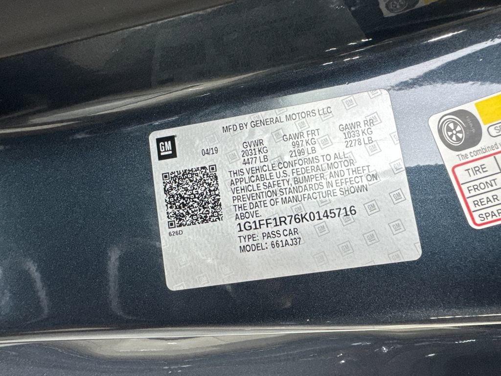 Used 2019 Chevrolet Camaro SS w/ LPO, Ground Effects Package image 82