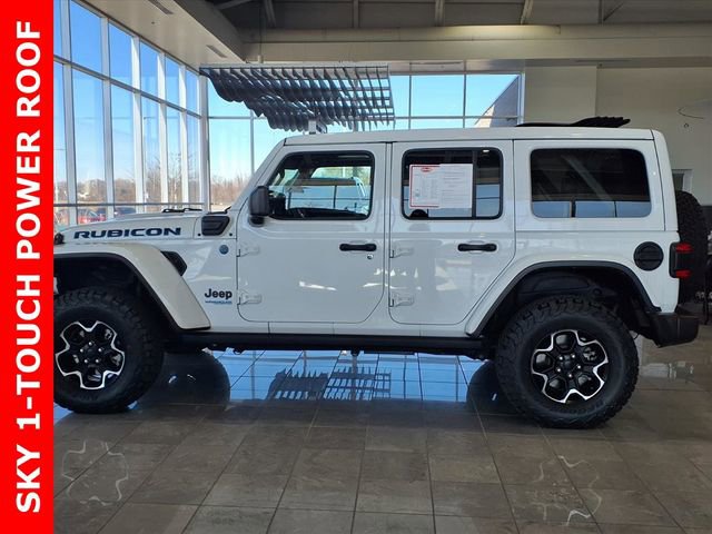 Certified 2021 Jeep Wrangler Unlimited Rubicon 4xe w/ Safety Group image 18