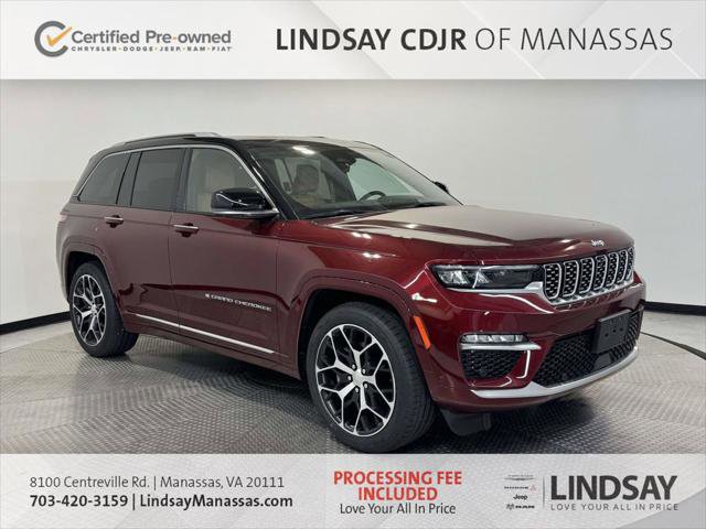 Certified 2023 Jeep Grand Cherokee Summit AWD/4WD image 1