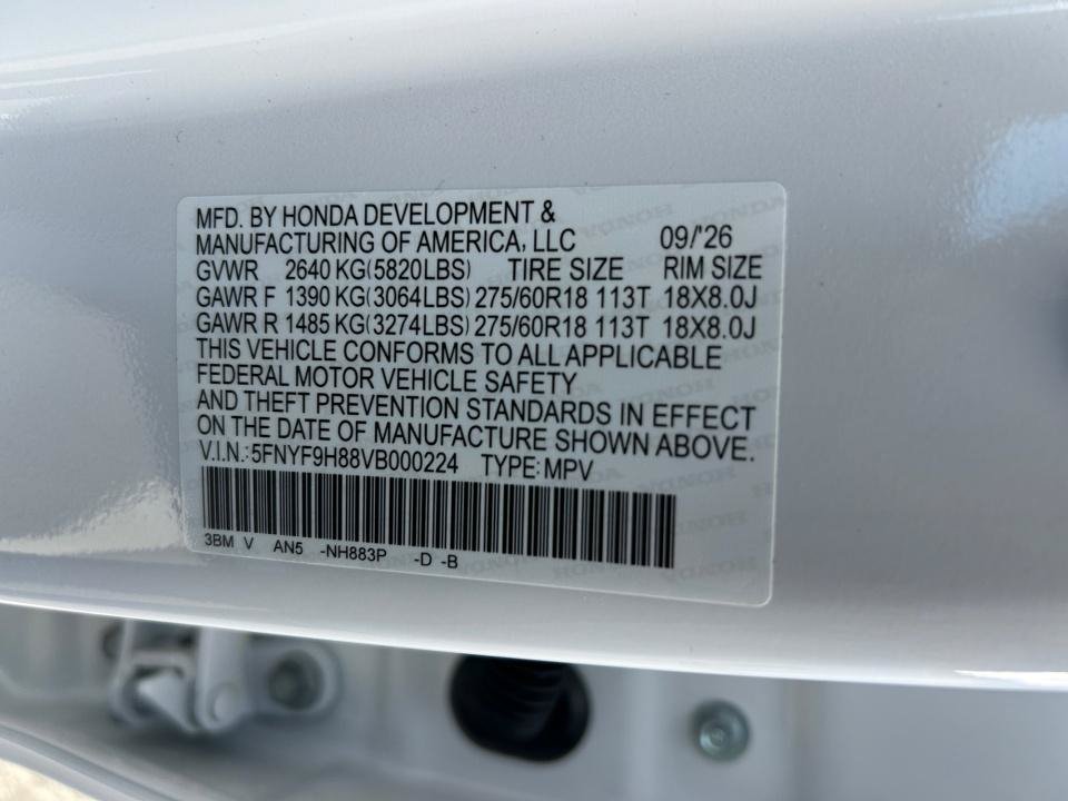 New 2027 Honda Passport TrailSport Elite image 35