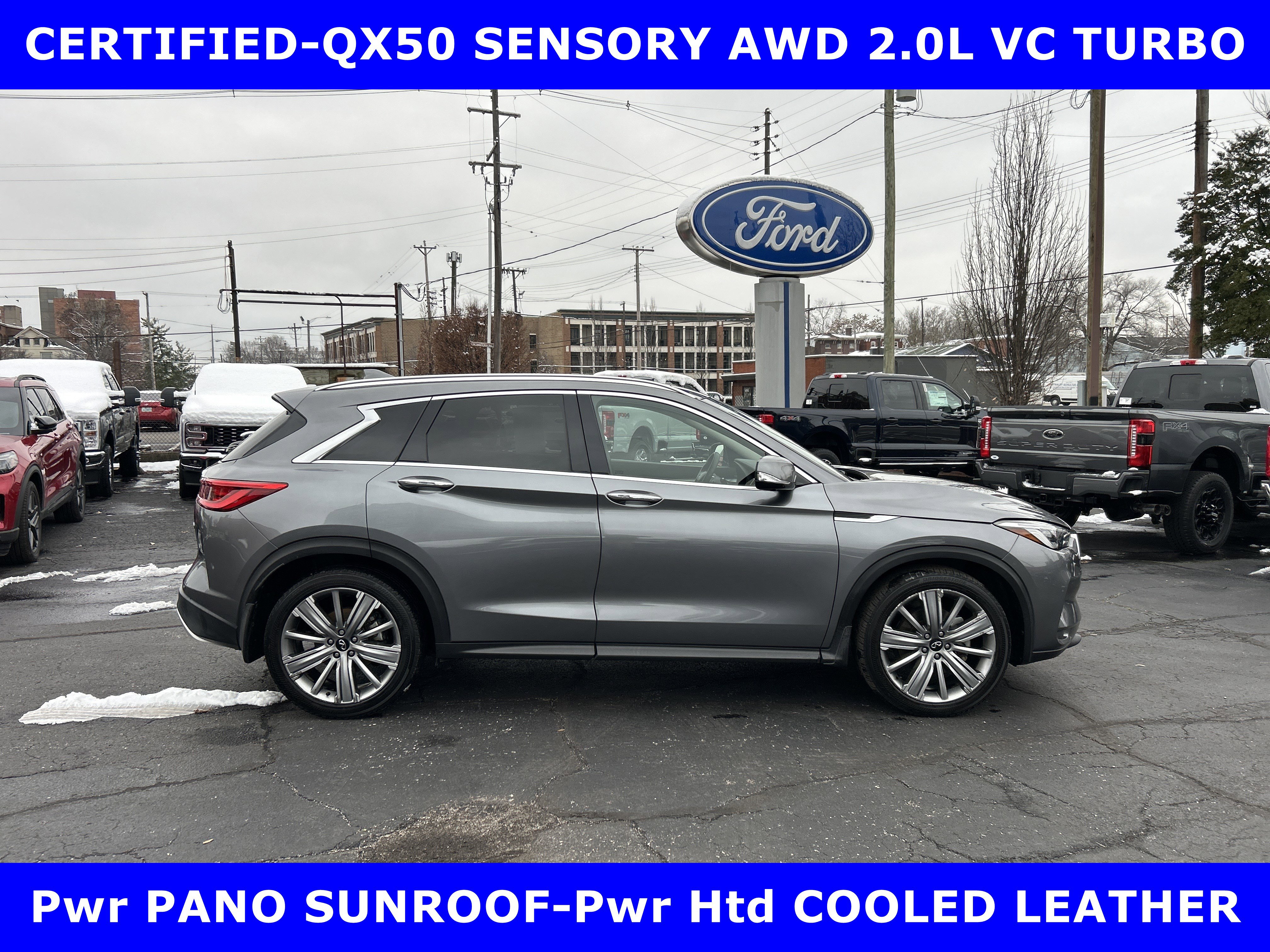 Used 2021 INFINITI QX50 Sensory