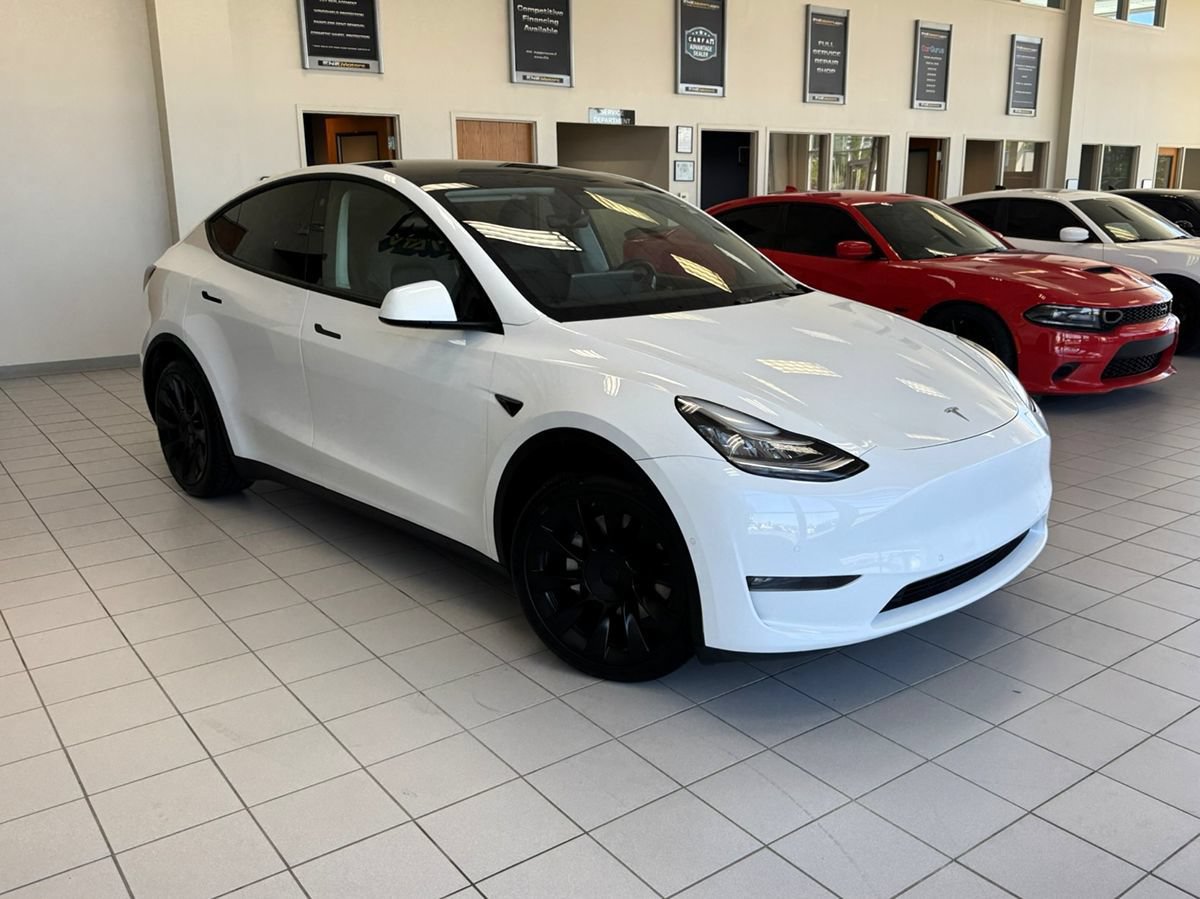 Used 2021 Tesla Model Y Long Range AWD/4WD image 7