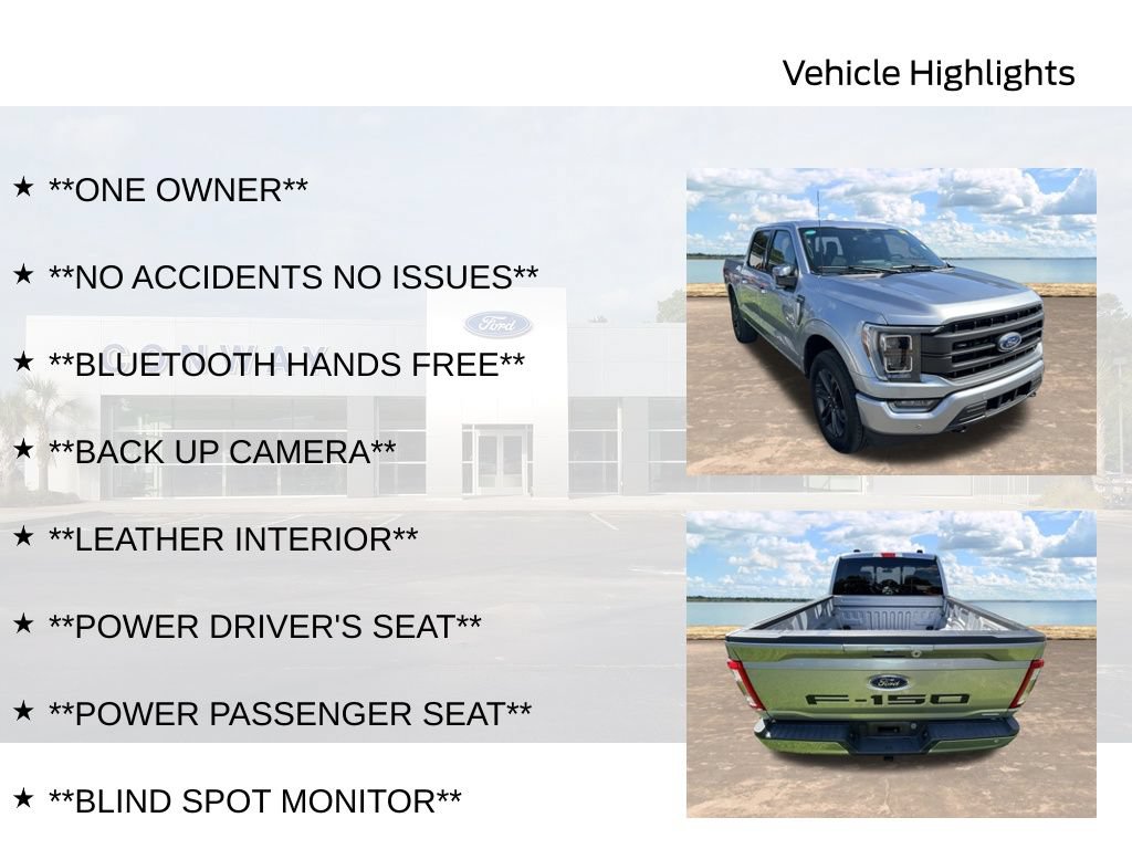 Certified 2023 Ford F150 Lariat w/ Equipment Group 502A High AWD/4WD image 6