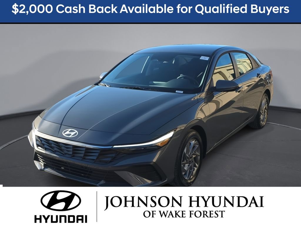 New 2026 Hyundai Elantra Blue