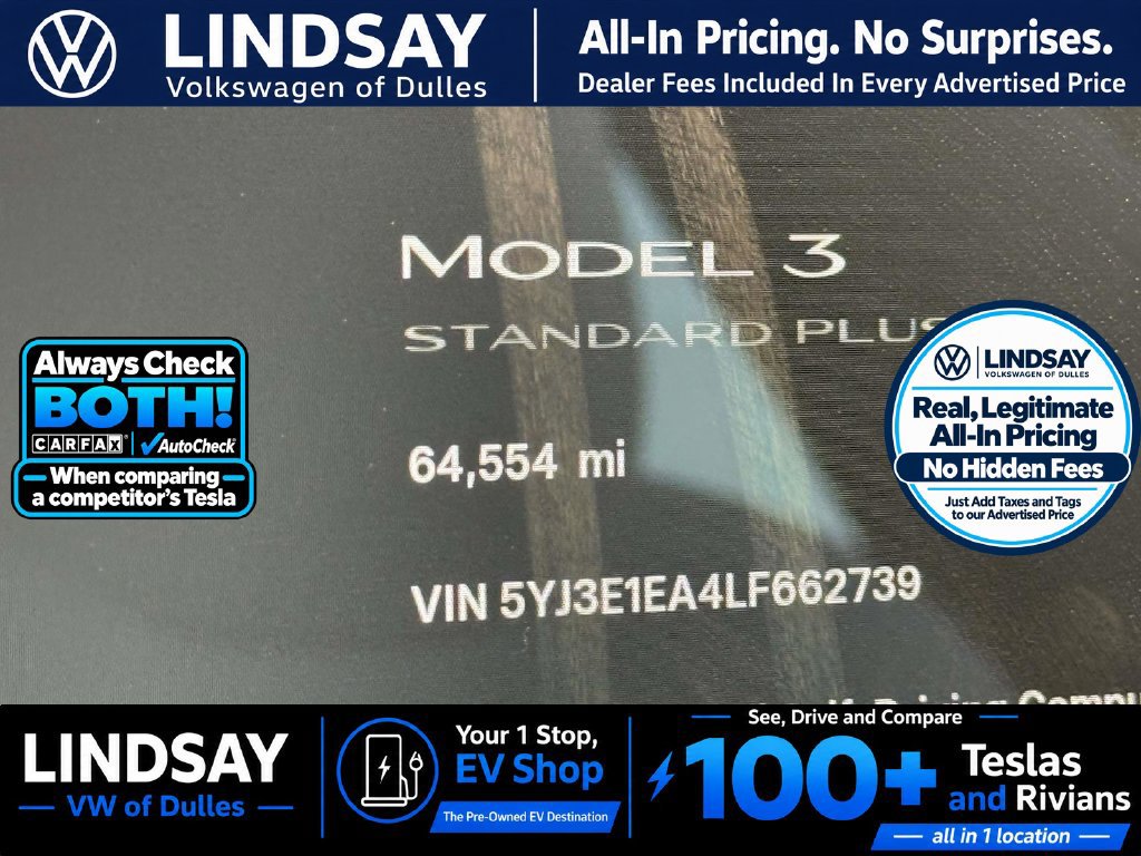 Used 2020 Tesla Model 3 Standard Range Plus RWD image 30