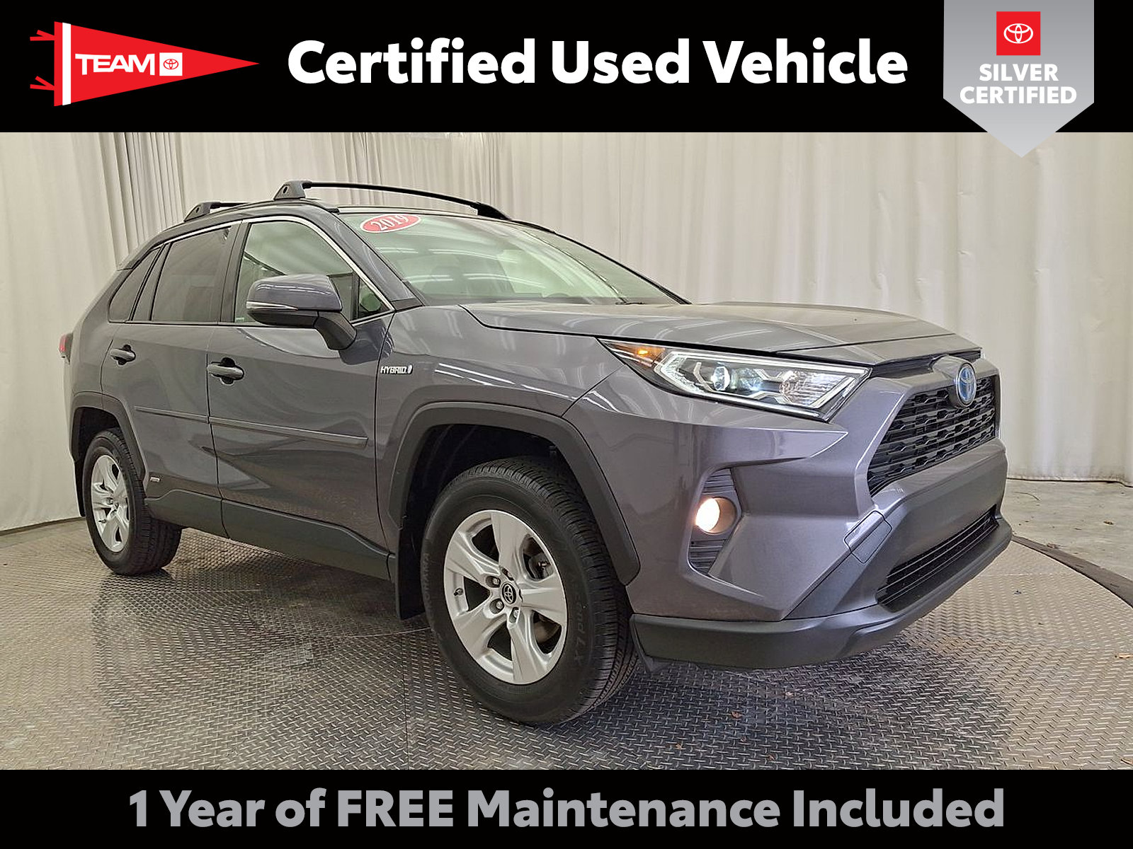 Certified 2019 Toyota RAV4 XLE w/ Convenience Package image 1
