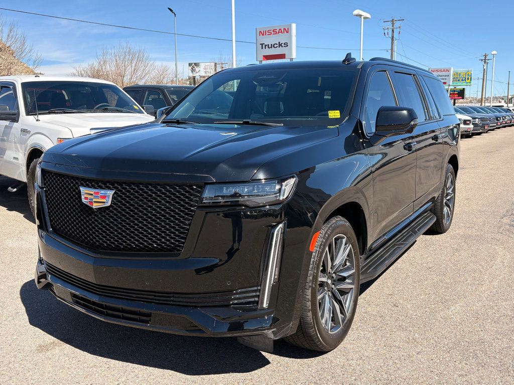 Used 2021 Cadillac Escalade ESV Sport w/ Driver Assist Tech Package AWD/4WD image 1