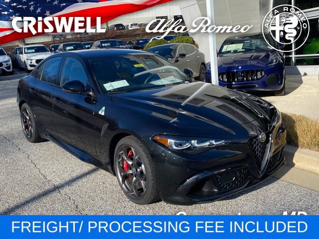 New 2024 Alfa Romeo Giulia Quadrifoglio w/ Active Assist Plus Package