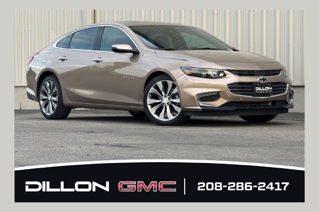 Used 2018 Chevrolet Malibu Premier w/ Premier Sun and Wheel Package