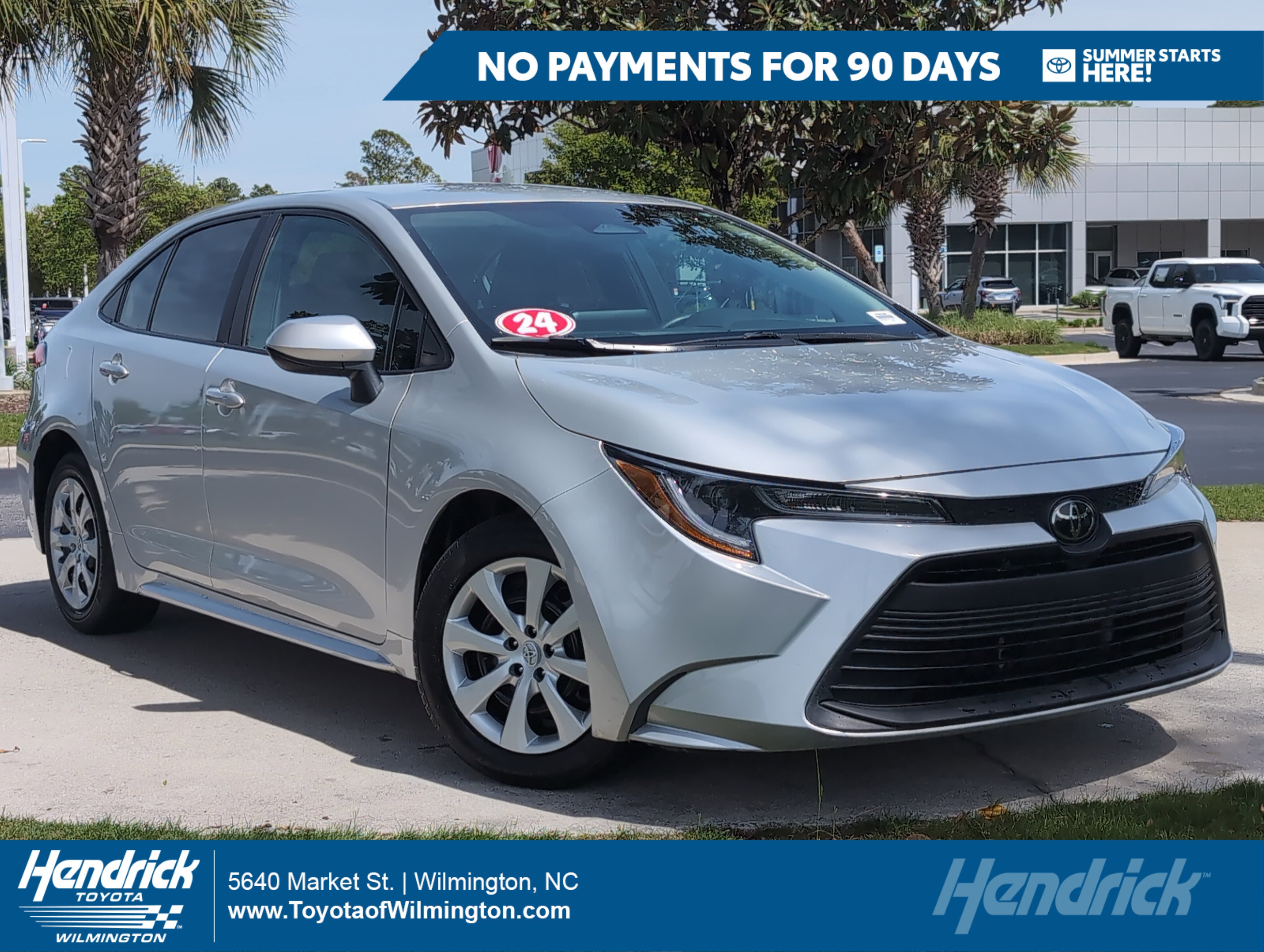 Certified 2024 Toyota Corolla LE FWD image 1