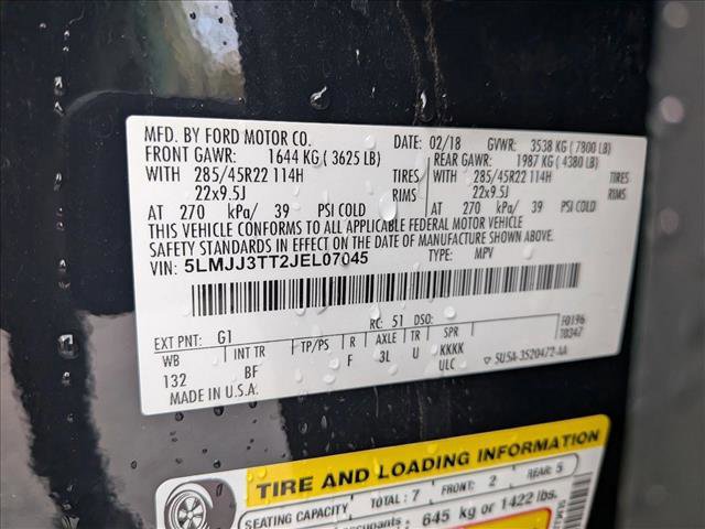 Used 2018 Lincoln Navigator L Black Label w/ Cargo Package image 25