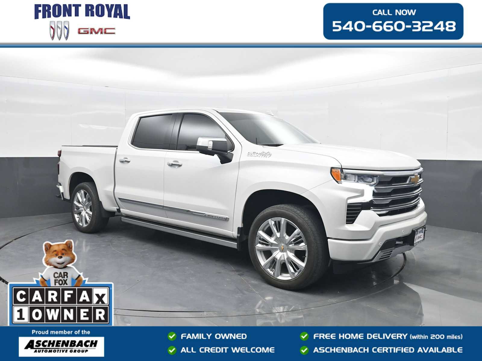 Used 2024 Chevrolet Silverado 1500 High Country w/ High Country Premium Package AWD/4WD image 1