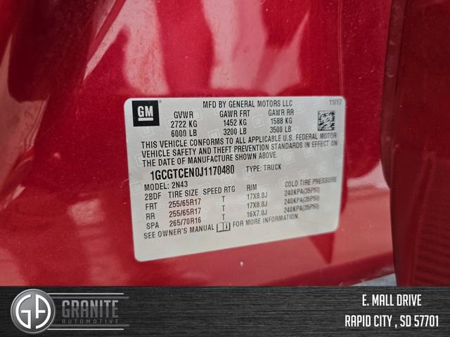 Used 2018 Chevrolet Colorado LT w/ LT Convenience Package image 27