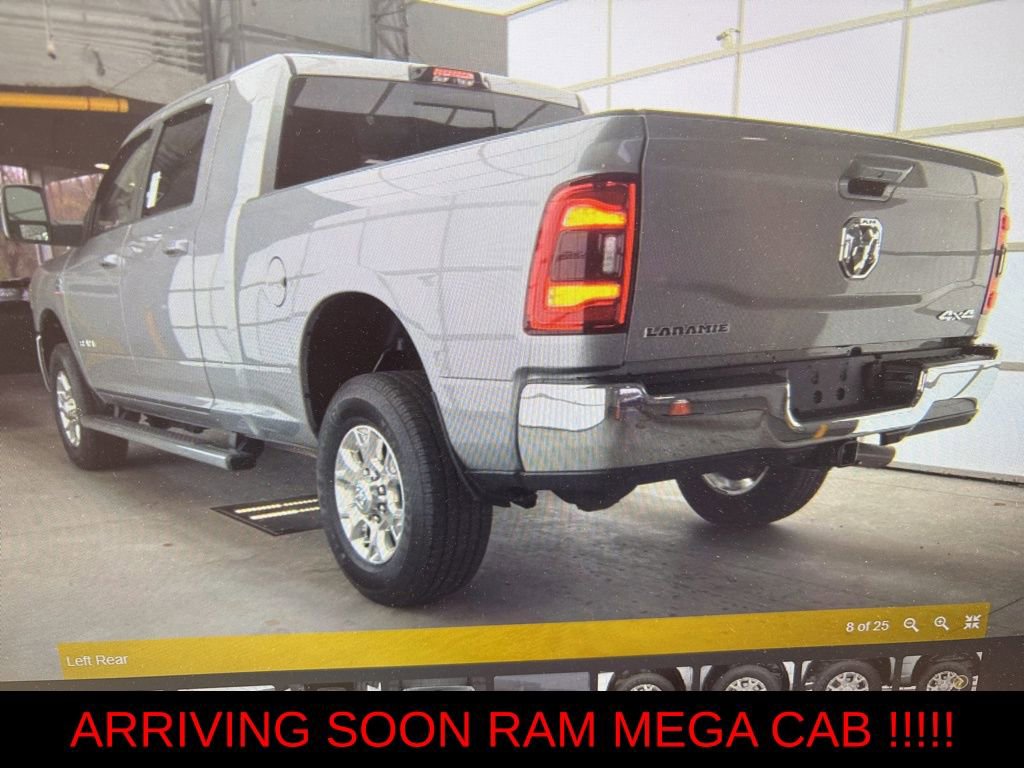 Used 2024 RAM 3500 Laramie w/ Chrome Bumper Package AWD/4WD image 8