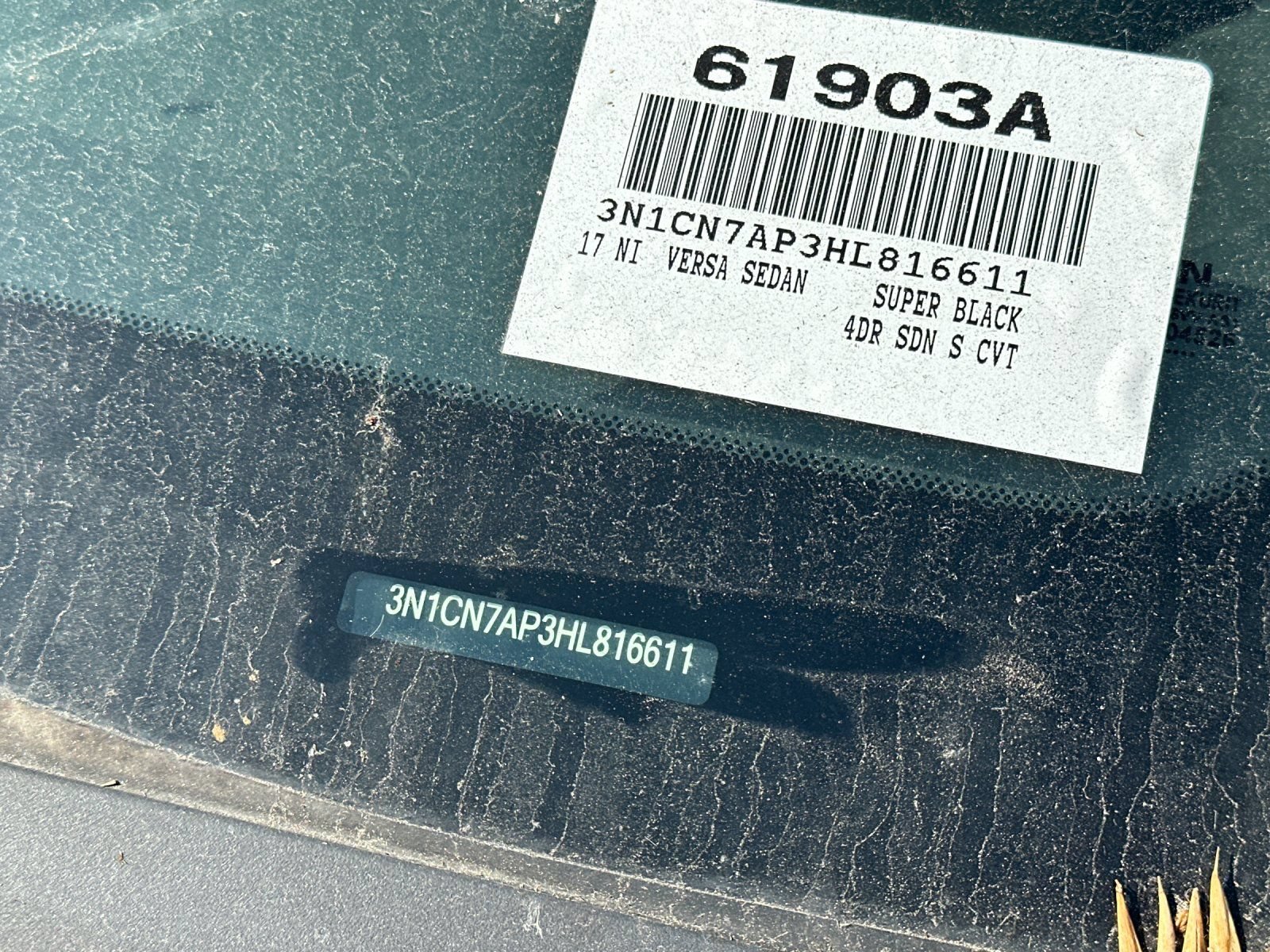 Used 2017 Nissan Versa S Plus FWD image 4