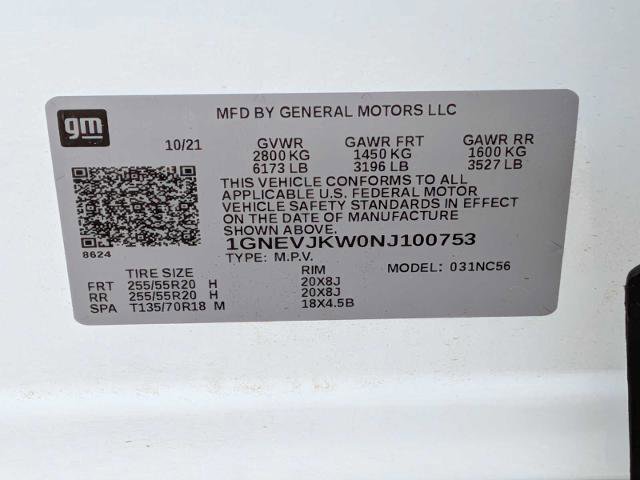 Used 2022 Chevrolet Traverse RS AWD/4WD image 28
