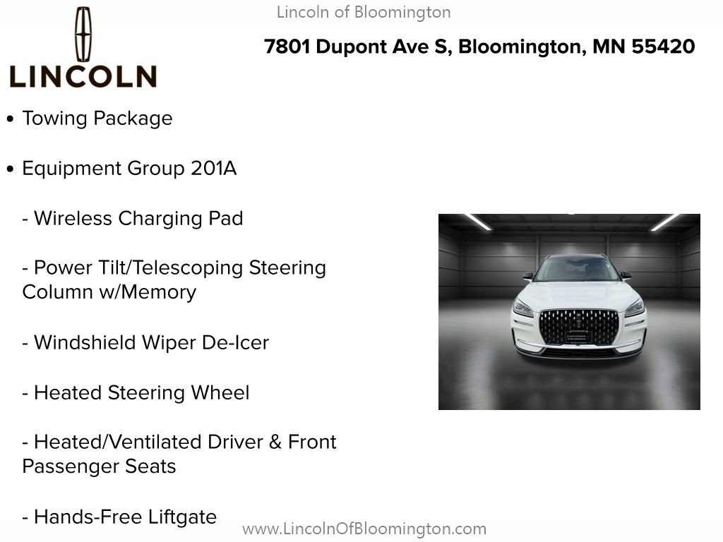 New 2025 Lincoln Corsair Reserve w/ Towing Package image 5