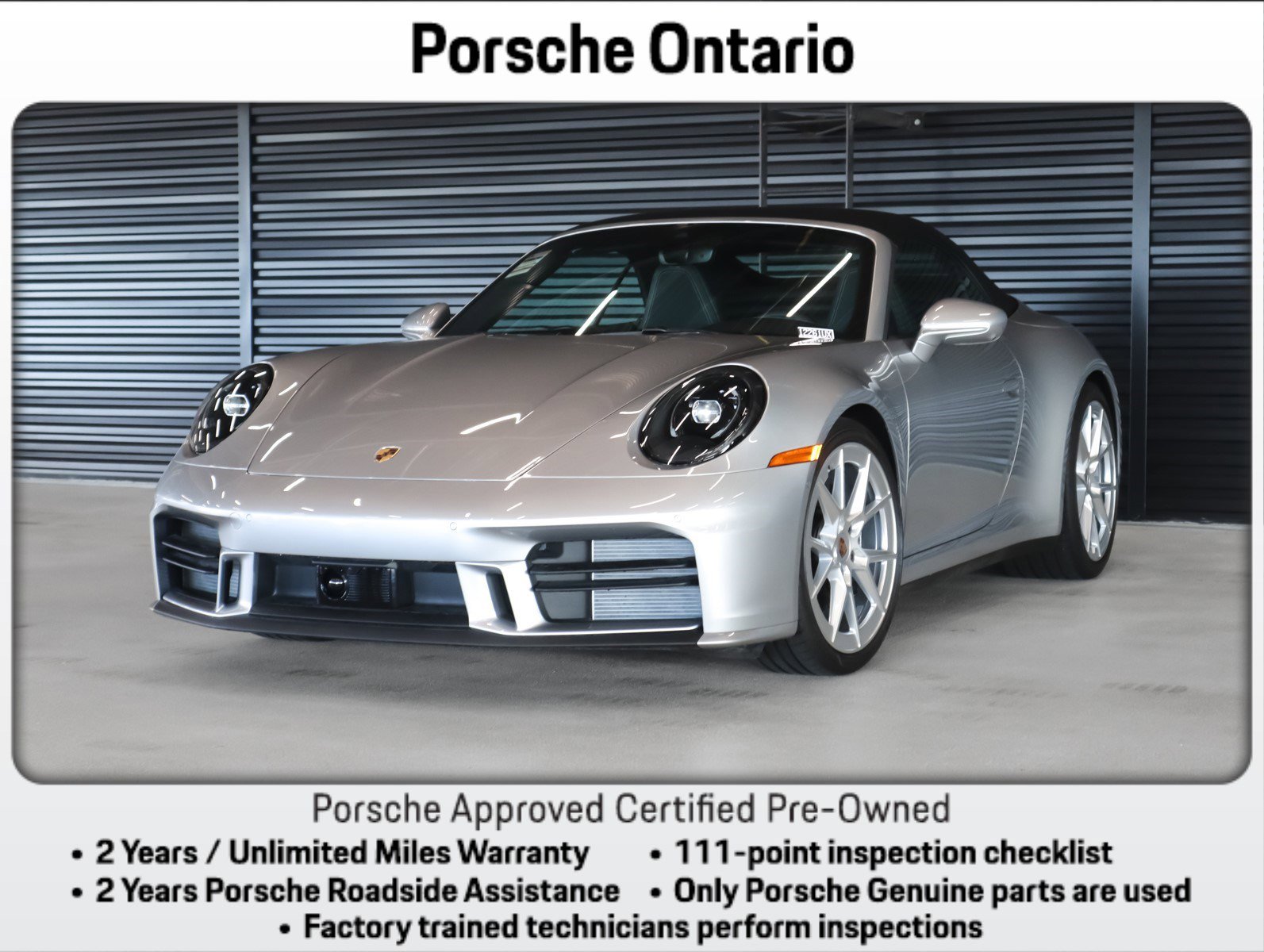 Certified 2025 Porsche 911 Carrera image 1
