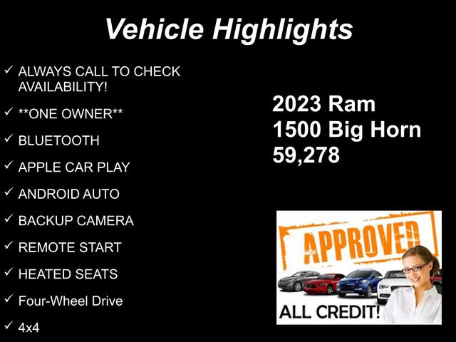 Used 2023 RAM 1500 Big Horn AWD/4WD image 9